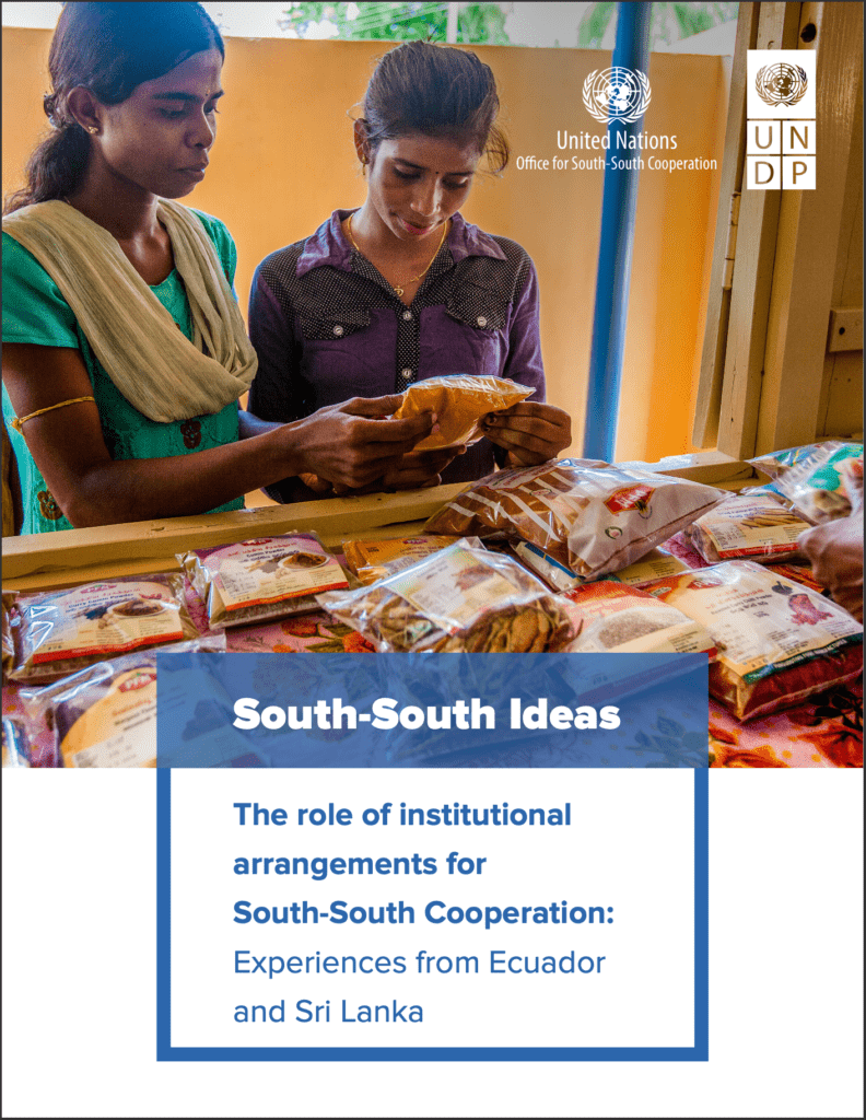 South-South Ideas: The Role of Institutional Arrangements for South ...